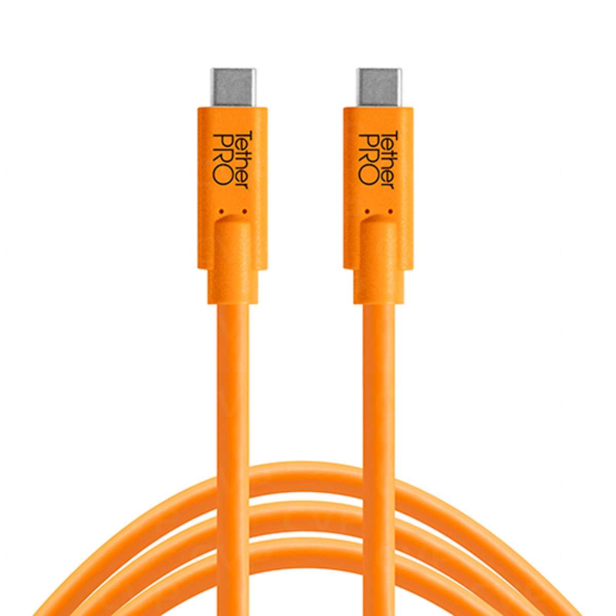 TetherPro Optima 10G Cablu USB-C 180 cm Mufe Drepte Portocaliu