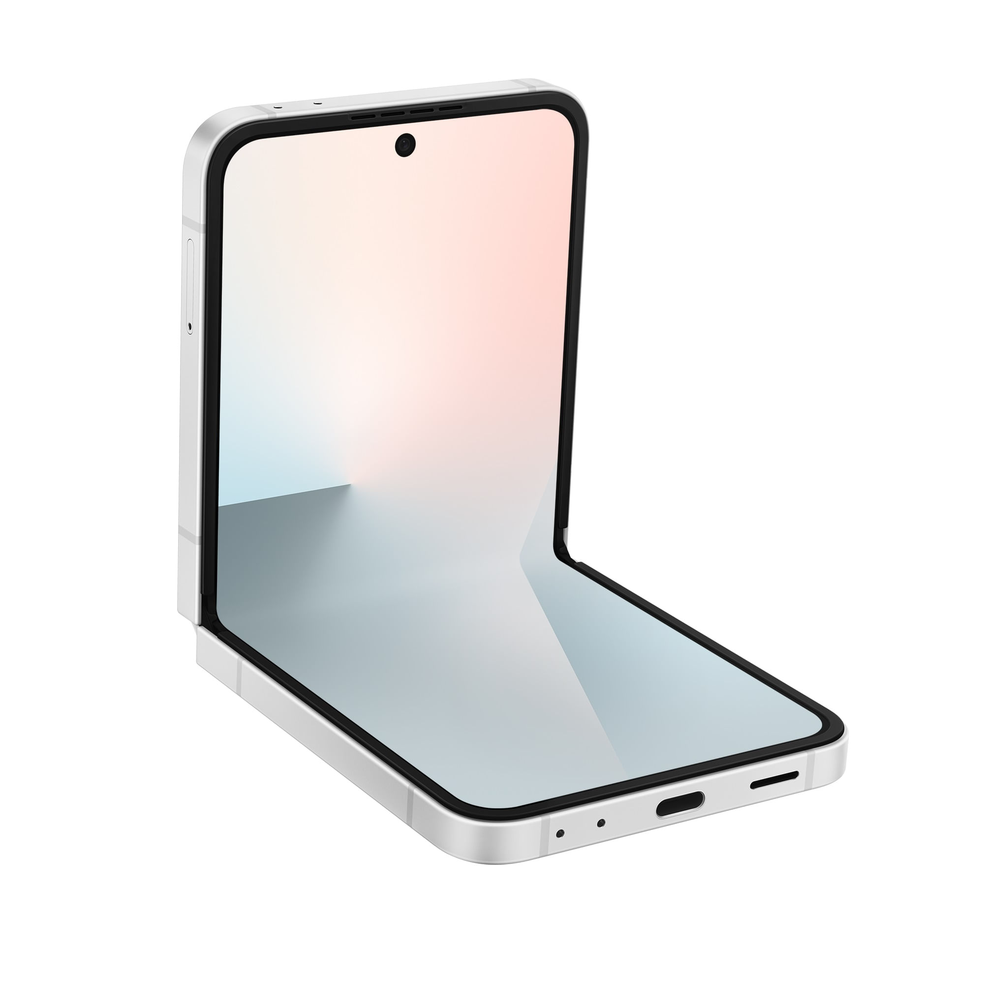 Samsung Galaxy Z Flip7 FE Telefon Mobil 5G 256GB 8GB RAM Dual Sim Alb