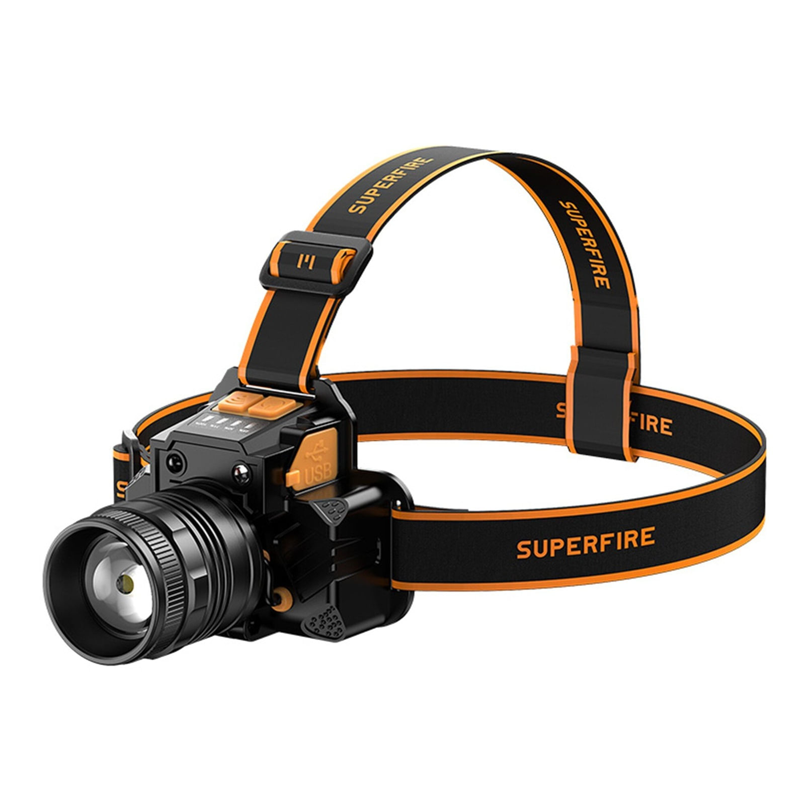 Superfire HL58 Lanterna Frontala 350lm Incarcare USB