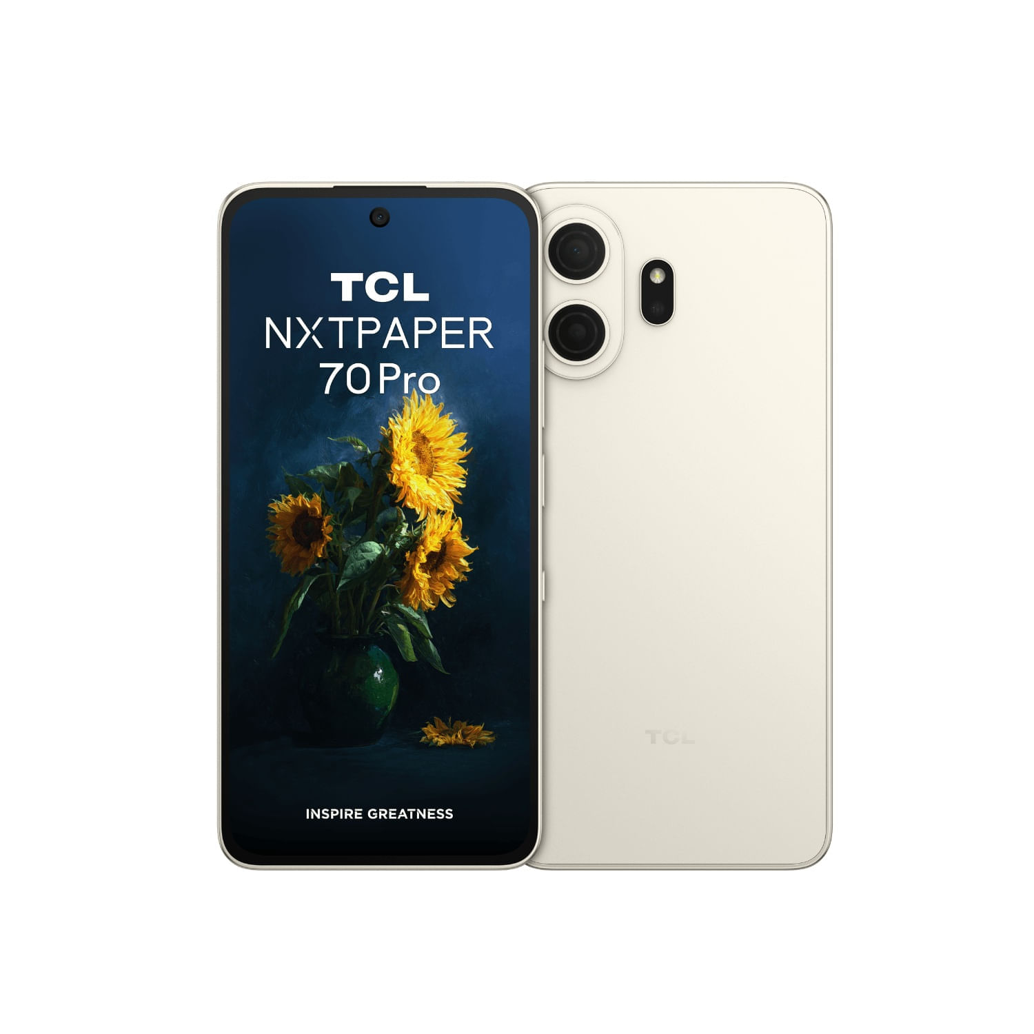 Telefon mobil TCL NXTPAPER 70 Pro, 8GB RAM, 256GB, Dual SIM, 5G, Nebula Gold