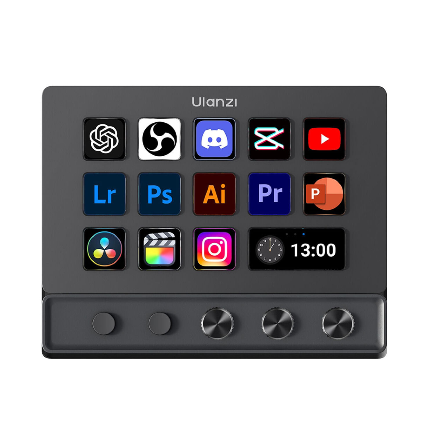 Ulanzi D200X Consola Streaming All-in-One Negru