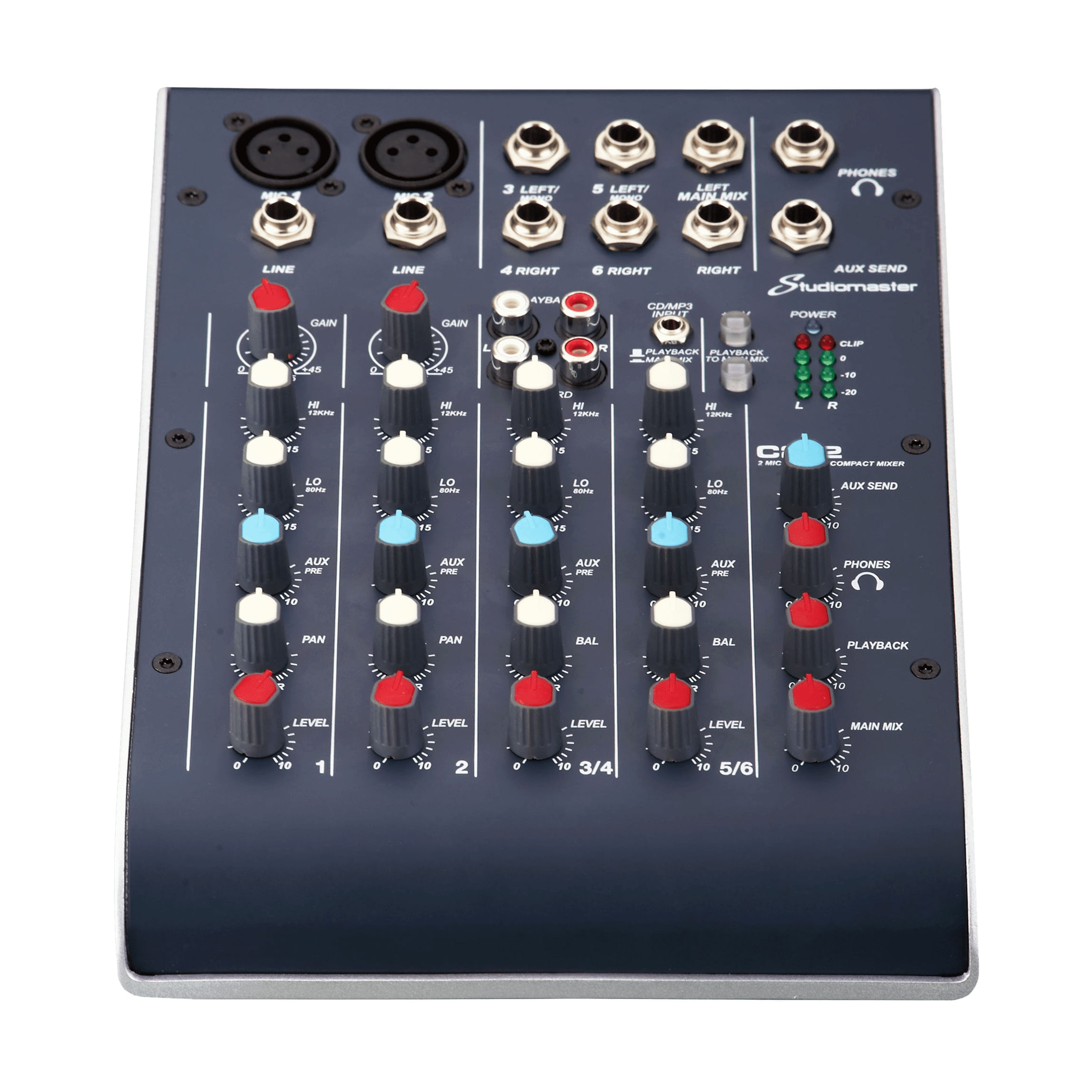 Resigilat: Studiomaster C2-2 Mixer Analogic 6 Canale - RS125089452-1