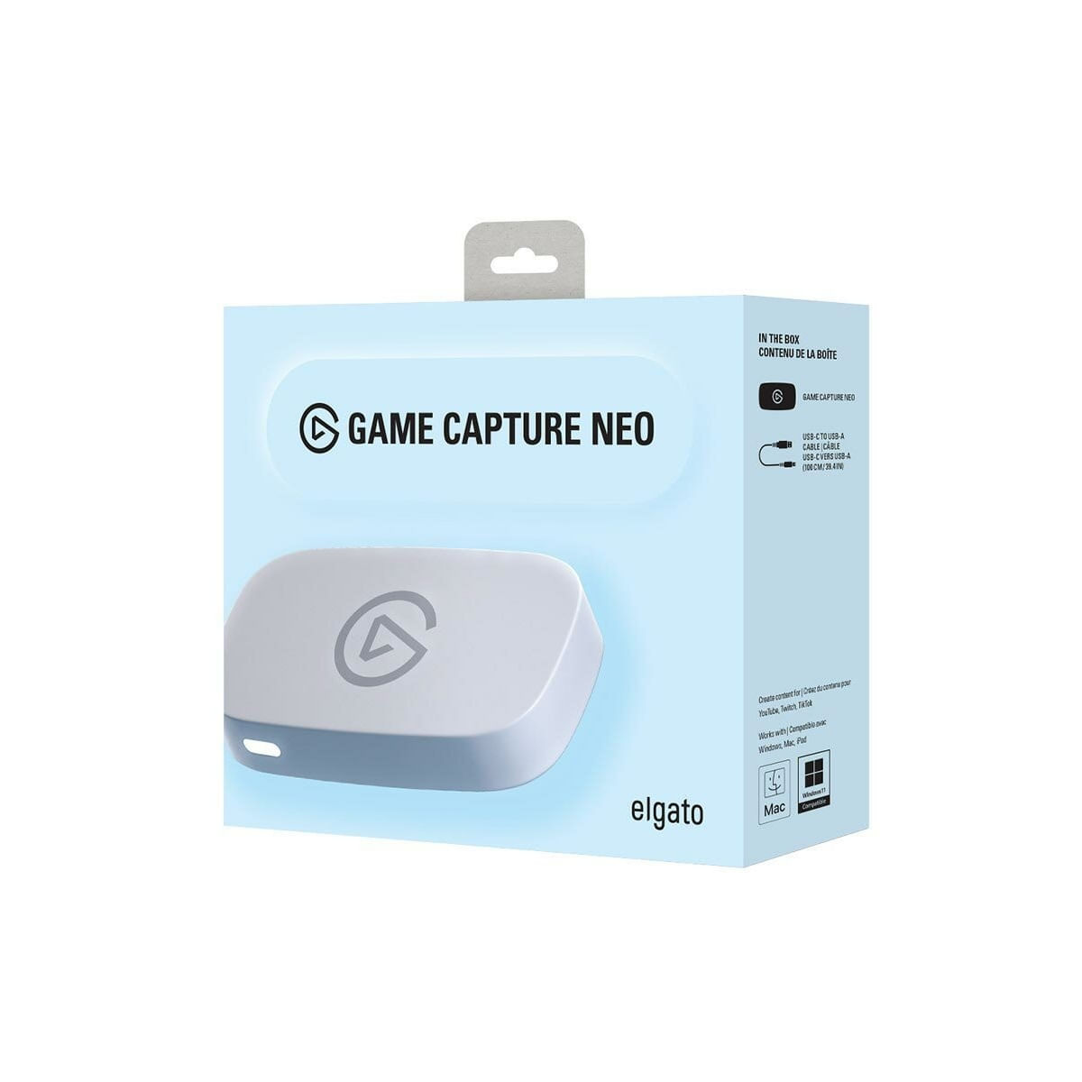 Elgato Game Capture Neo 1080p60 HDMI Alb