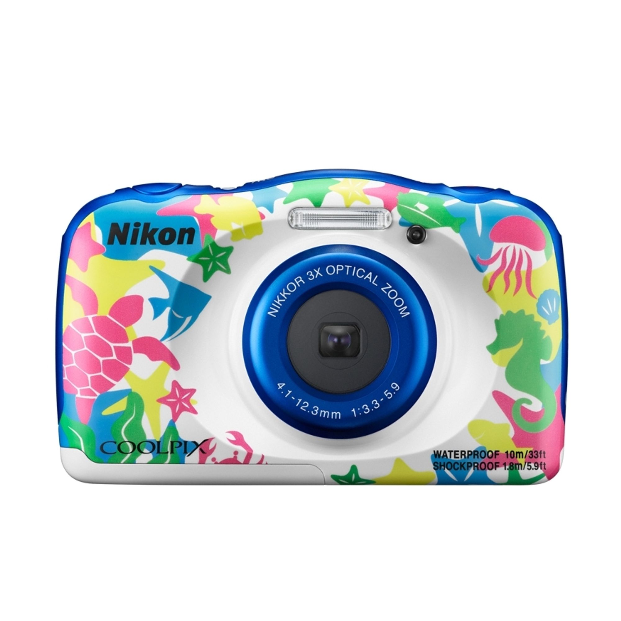 Nikon Coolpix W100 Aparat Foto Compact Subacvatic 13 2mp Kit Cu