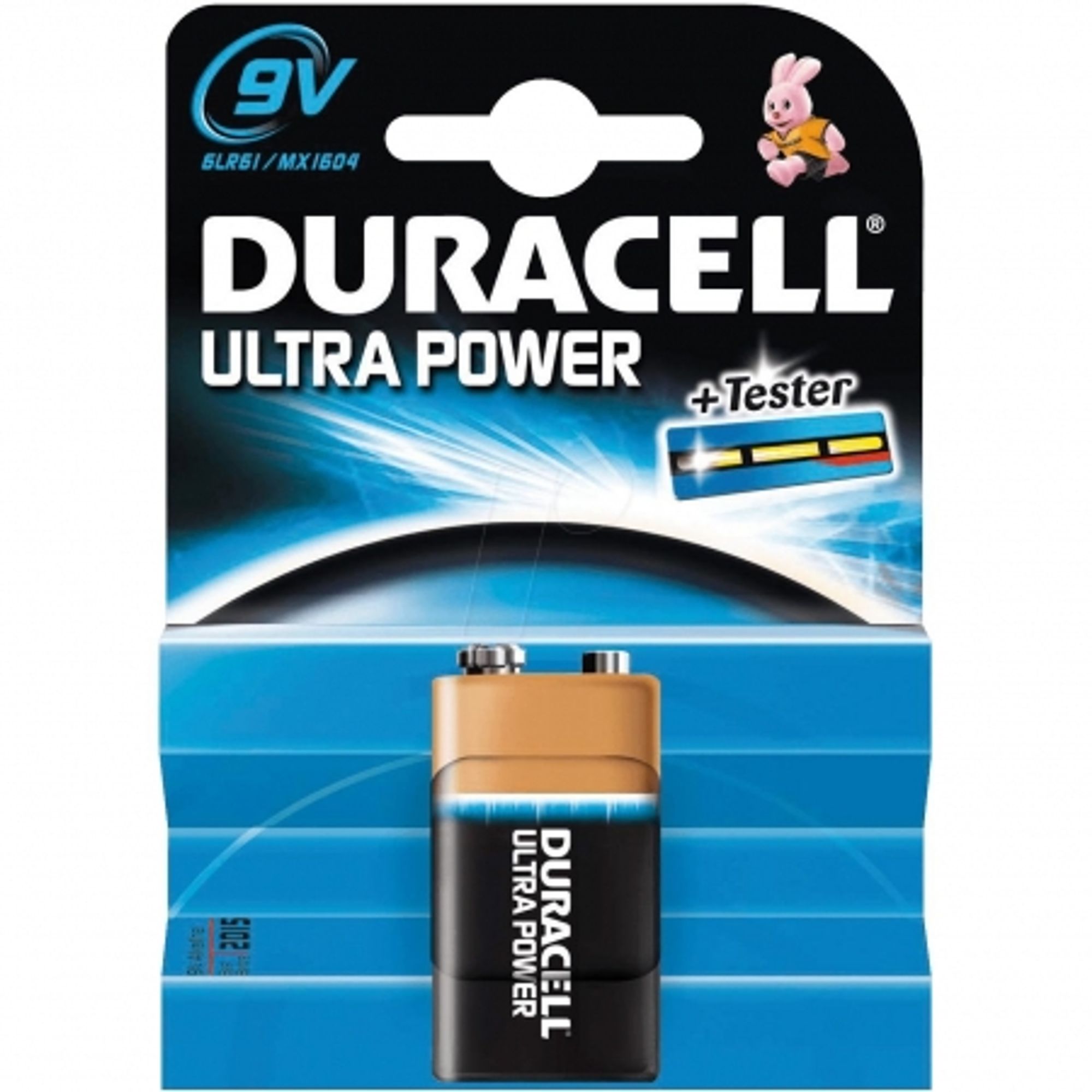 Duracell Ultra Power Baterie 9v 1 Buc F64 Studio
