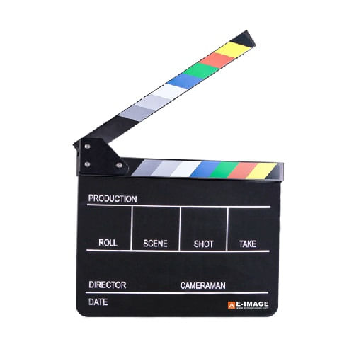 E-Image ECB-02 Clacheta Film Profesionala 23.5x28 cm Black