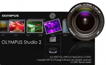 Resigilat: Olympus program de editare foto Studio 2 CD Professional Photo - RS46208415-1