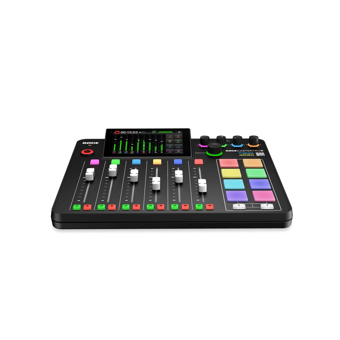 Rode Rodecaster Pro II Mixer Audio Podcast