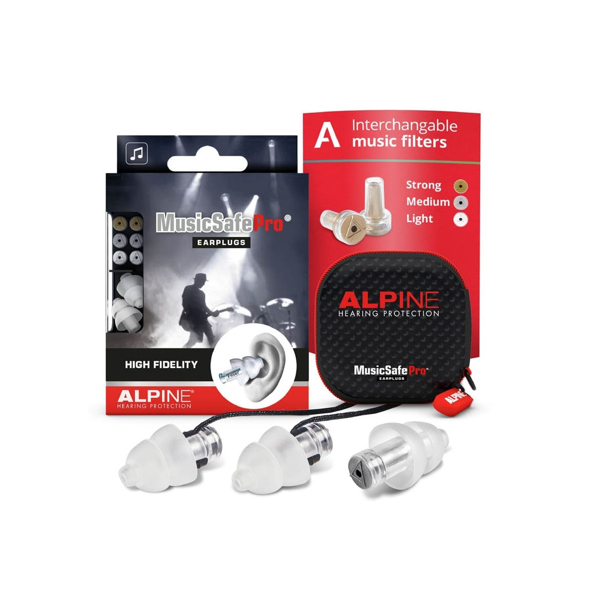 Alpine MusicSafe Pro Clear Dopuri Antifonice pentru Urechi