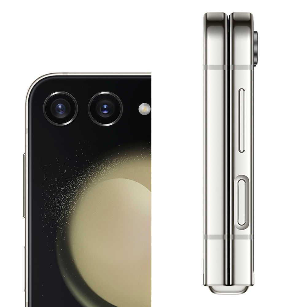 Samsung Galaxy Z Flip5 Telefon Mobil 8GB RAM 256GB Cream