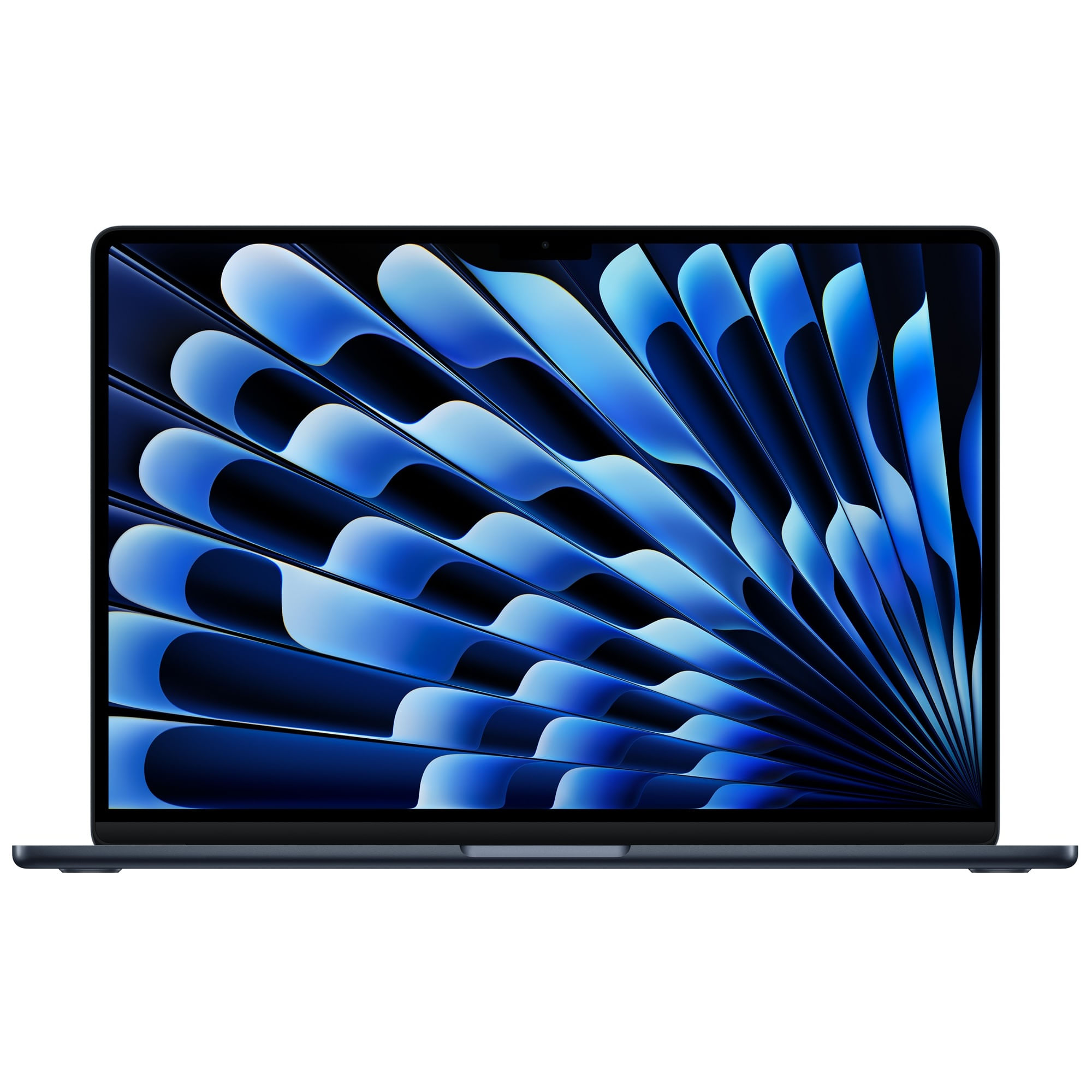 Apple MacBook Air 15" Laptop cu Procesor M4 10 nuclee CPU si 10 nuclee GPU 16GB RAM 256GB SSD INT KB Midnight