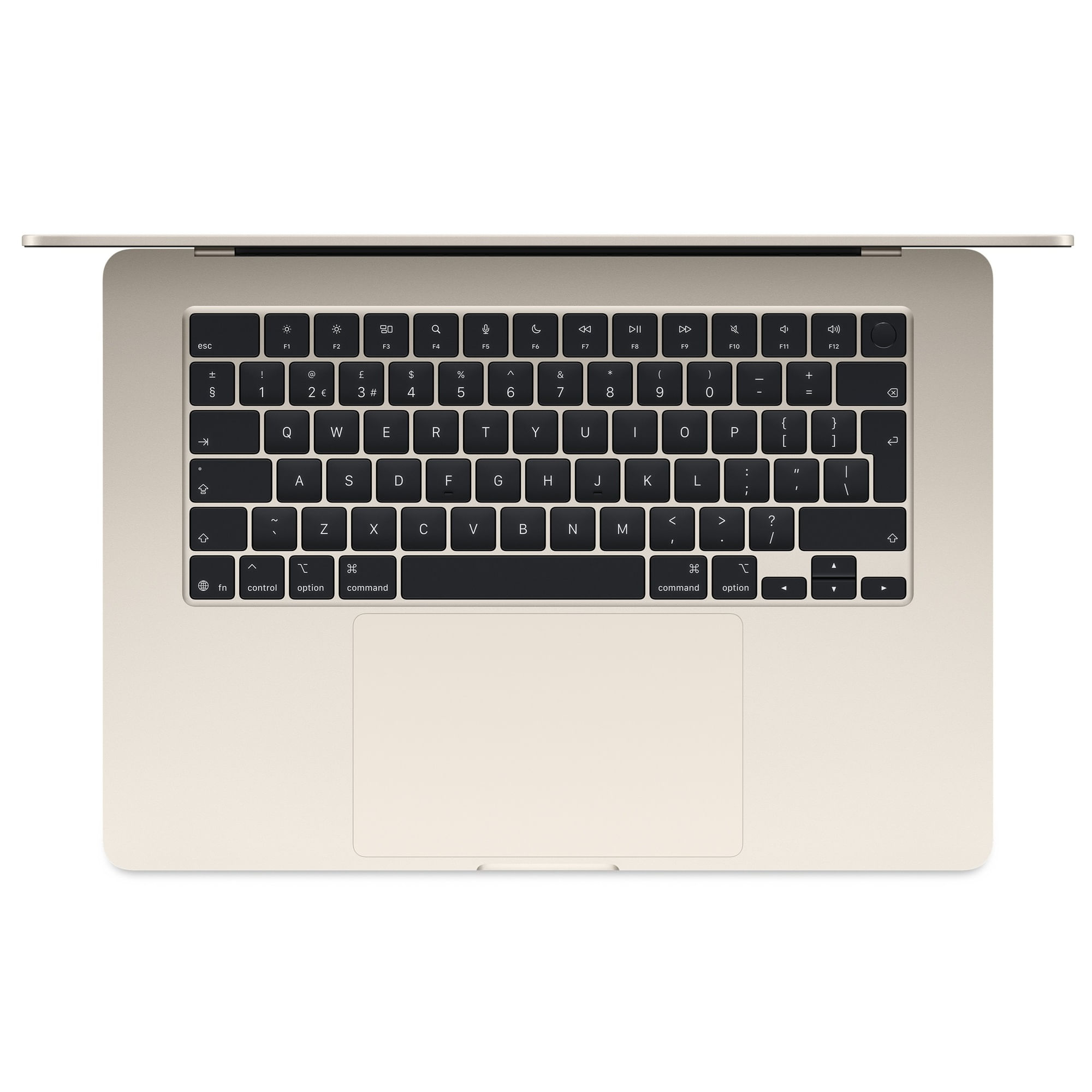 Apple MacBook Air 15" Laptop cu Procesor M4 10 nuclee CPU si 10 nuclee GPU 16GB RAM 512GB SSD INT KB Starlight
